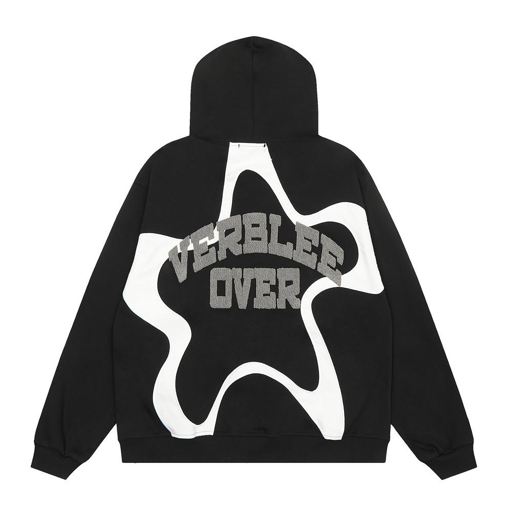 Verblee Over Zip-Up Hoodie Shirts & Tops PinkLimes Trending Streetwear