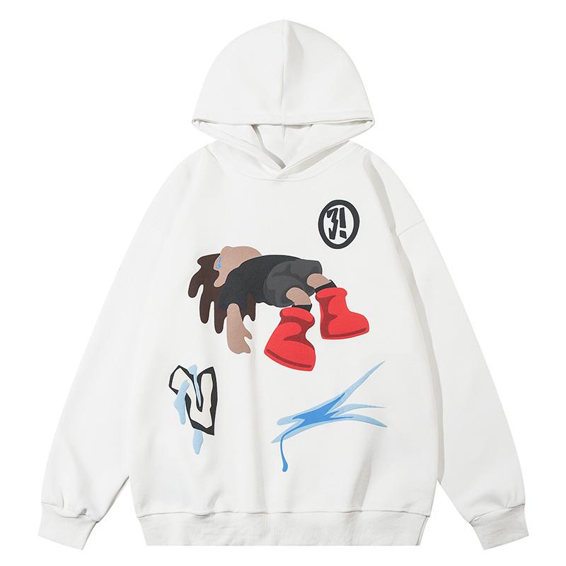 Sad Boy Hoodie White Shirts & Tops PinkLimes Trending Streetwear