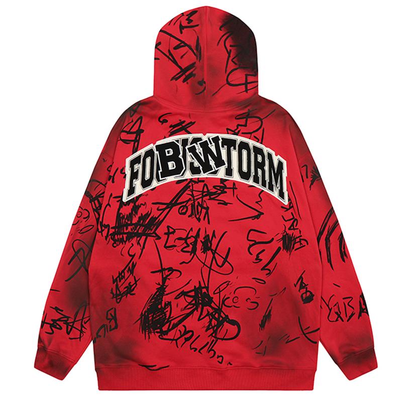126 Zip-Up Hoodie Shirts & Tops PinkLimes Trending Streetwear