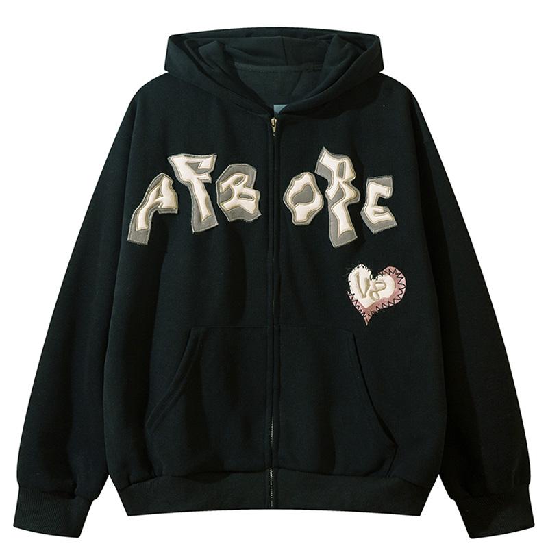 Afbore Hoodie Black Shirts & Tops PinkLimes Trending Streetwear