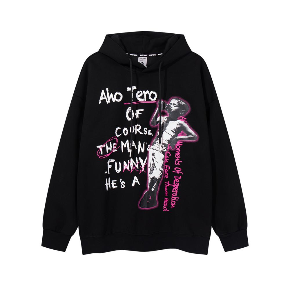 Bad Kid Hoodie Black Shirts & Tops PinkLimes Trending Streetwear