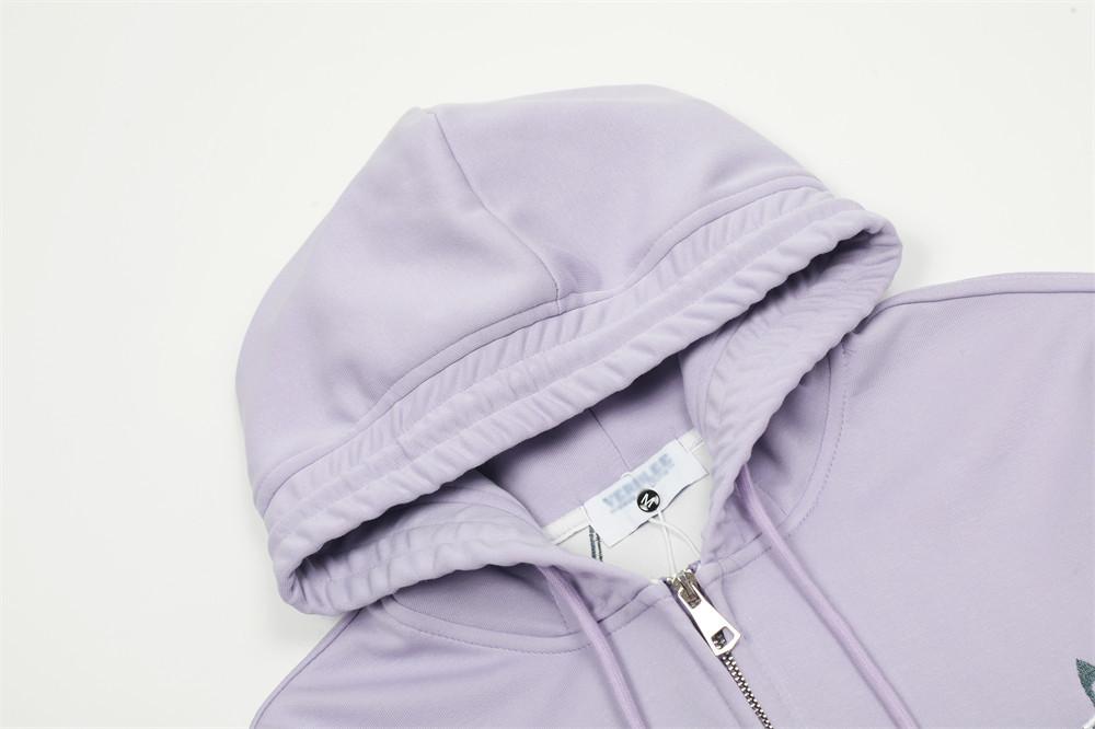 Verblee Over Zip-Up Hoodie Shirts & Tops PinkLimes Trending Streetwear