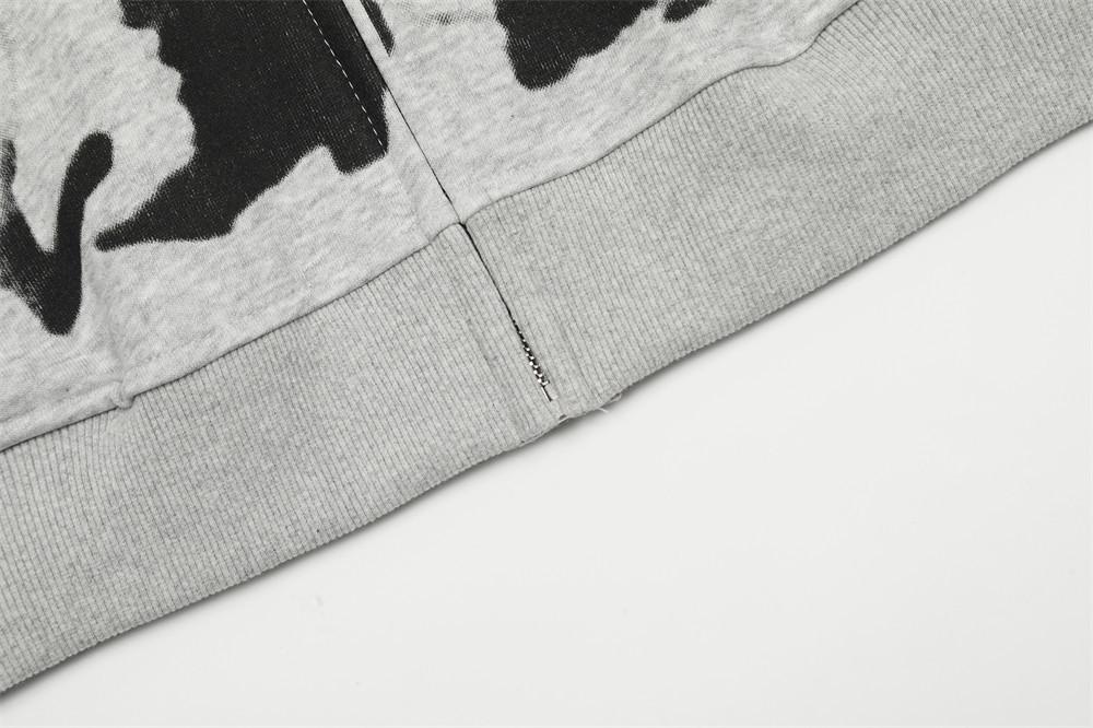 Boss Cat Zip-Up Hoodie Shirts & Tops PinkLimes Trending Streetwear
