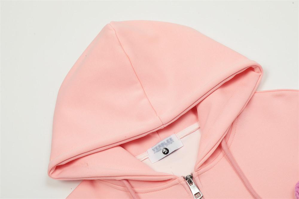 Flower Hoodie Shirts & Tops PinkLimes Trending Streetwear