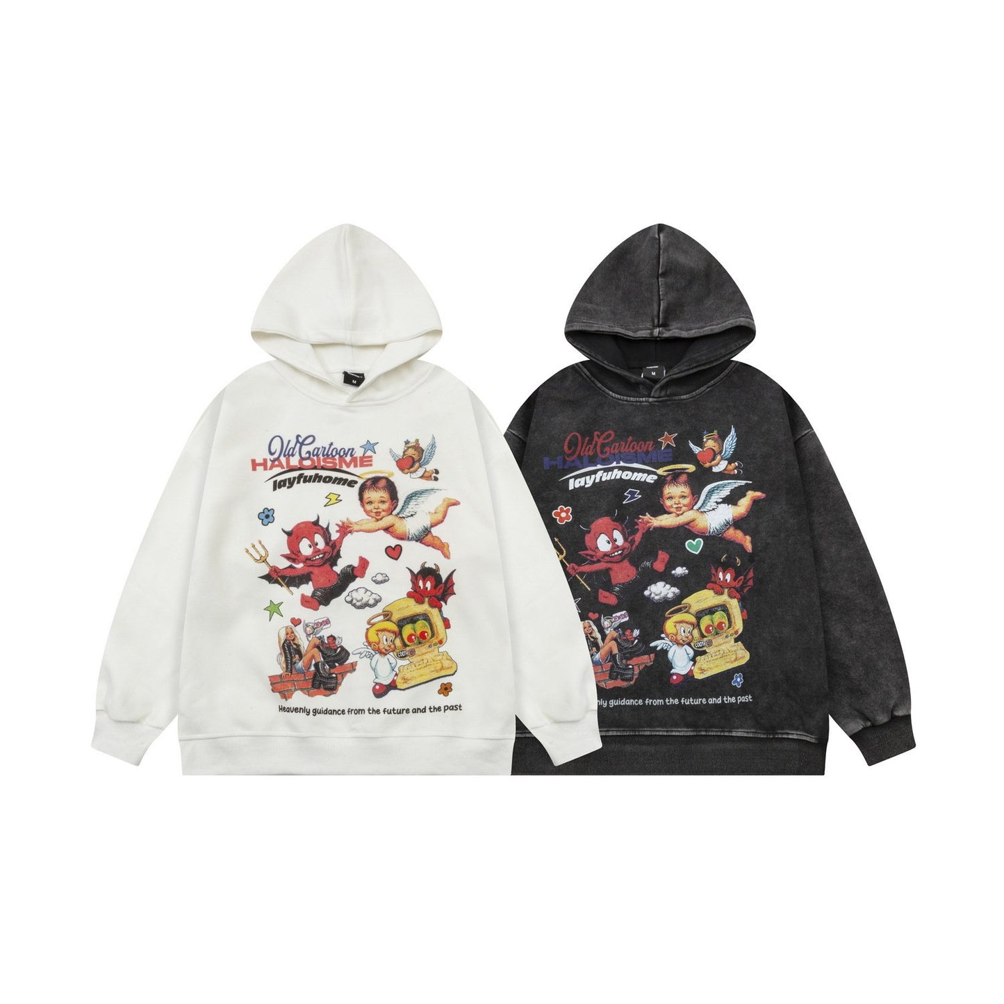 Haloisme Hoodie Shirts & Tops PinkLimes Trending Streetwear