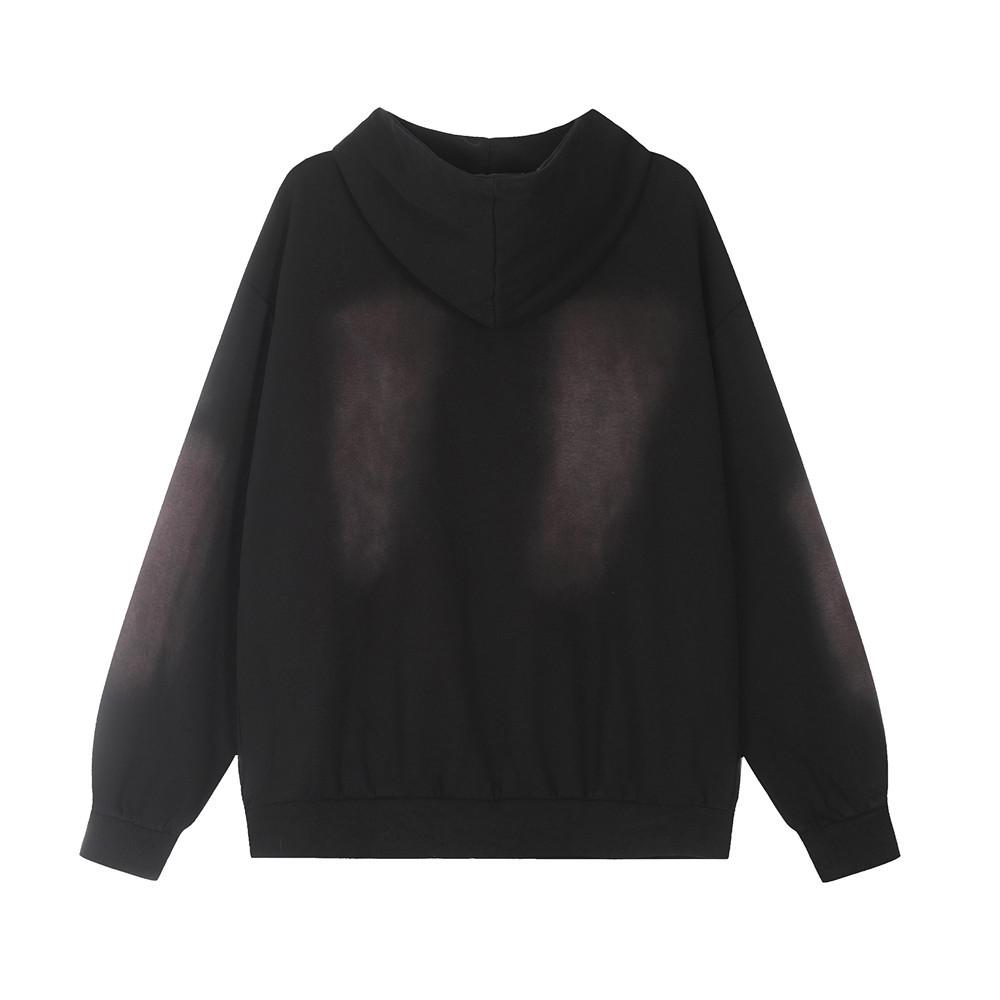 Embroidered Butterfly Hoodie Shirts & Tops PinkLimes Trending Streetwear