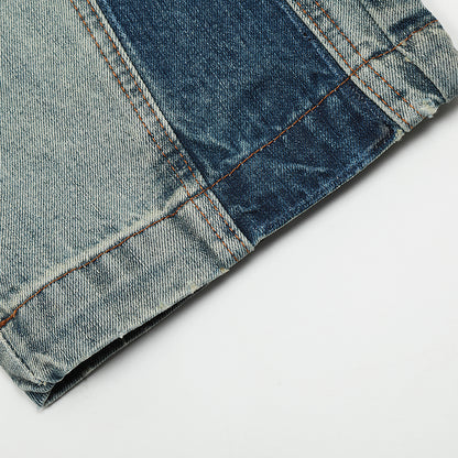Blue Patchwork Jeans PinkLimes Trending Streetwear