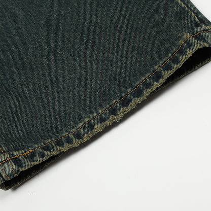 Auburn Straight-Leg Distressed Jeans PinkLimes Trending Streetwear