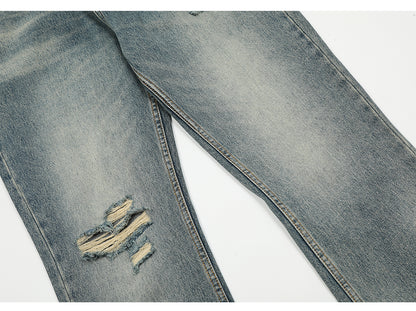 Distressed Ripped Streetwear Jeans PinkLimes Trending Streetwear