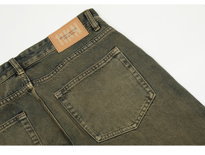 Auburn Straight-Leg Distressed Jeans PinkLimes Trending Streetwear