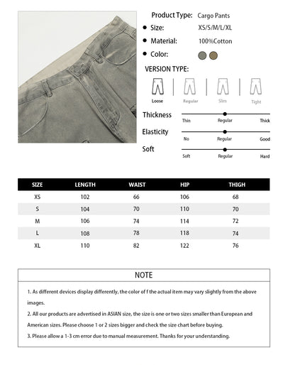 Multi-Pocket High Waist Cargo Pants PinkLimes Trending Streetwear