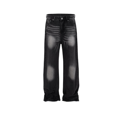 Unisex Laser Textured Slim Street Jeans PinkLimes Trending Streetwear