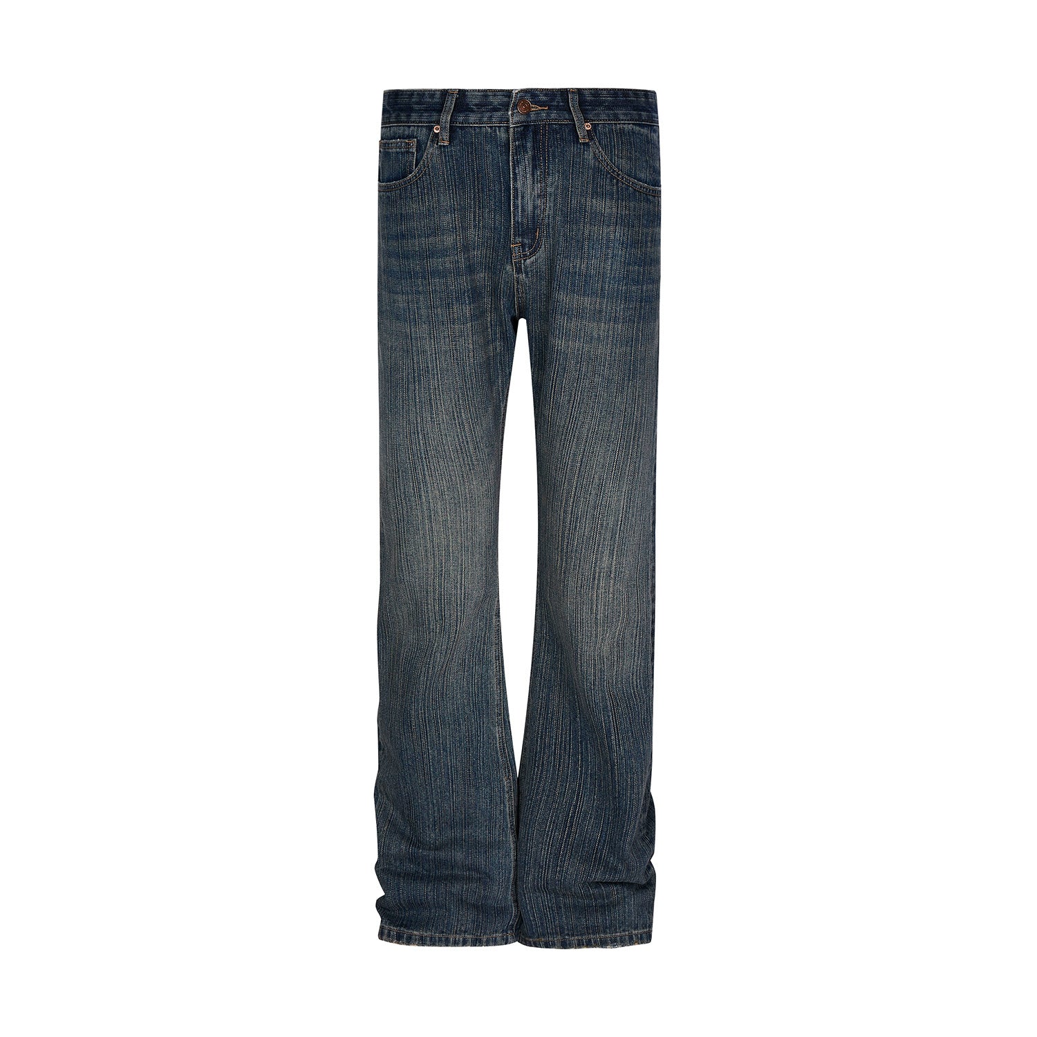 Dark Blue Distressed Denim Trousers PinkLimes Trending Streetwear