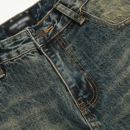 Vintage Ripped Micro-Flare Wide-Leg Jeans PinkLimes Trending Streetwear