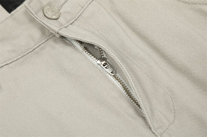 Rice Ash Straight Wide-Leg Jeans PinkLimes Trending Streetwear