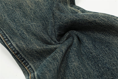 Vintage Ripped Micro-Flare Wide-Leg Jeans PinkLimes Trending Streetwear