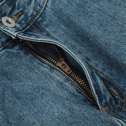 Washed Pleated Wide-Leg Street Jeans PinkLimes Trending Streetwear