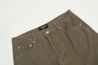 Retro Micro-Flared Wide-Leg Jeans PinkLimes Trending Streetwear