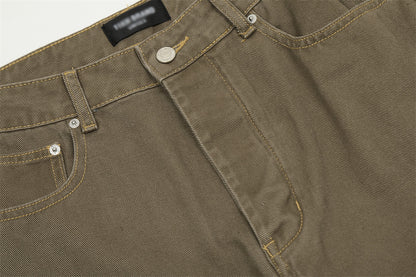 Retro Micro-Flared Wide-Leg Jeans PinkLimes Trending Streetwear