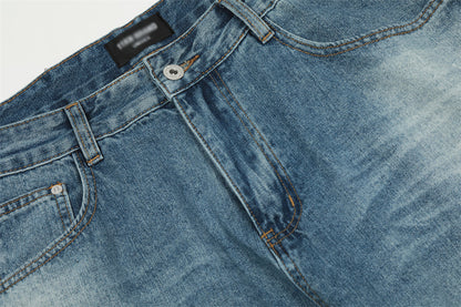 Washed Pleated Wide-Leg Street Jeans PinkLimes Trending Streetwear