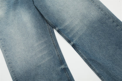 Washed Pleated Wide-Leg Street Jeans PinkLimes Trending Streetwear