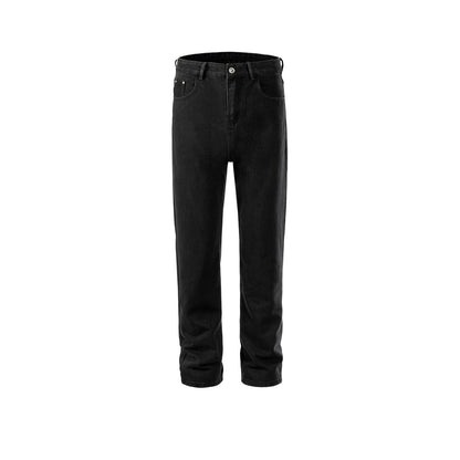 Urban Black X Embroidered Pocket Jeans Black PinkLimes Trending Streetwear
