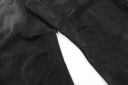Multi-Pocket Crane Tactical Denim Pants PinkLimes Trending Streetwear