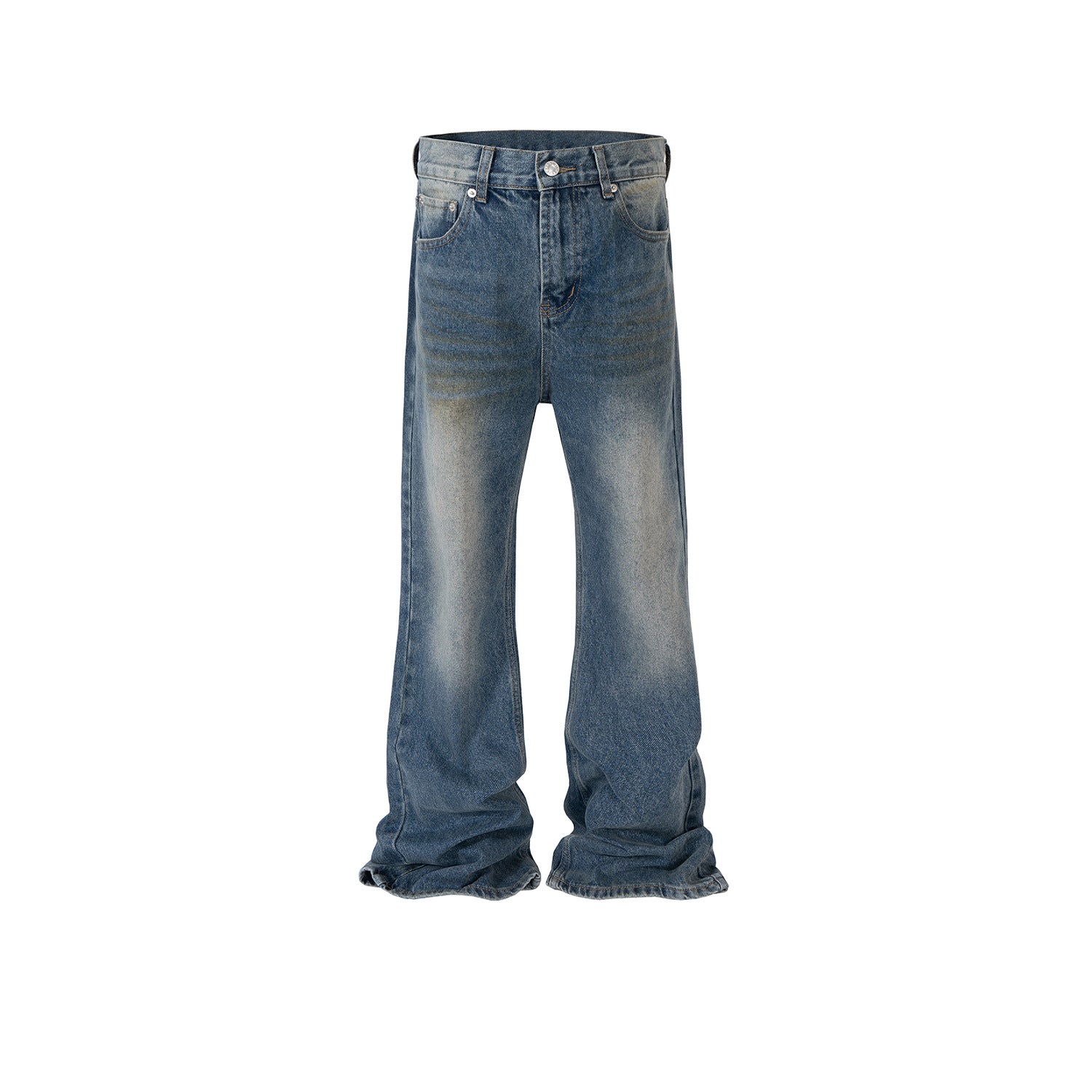 Parisian Style Loose Jeans Navy Blue PinkLimes Trending Streetwear