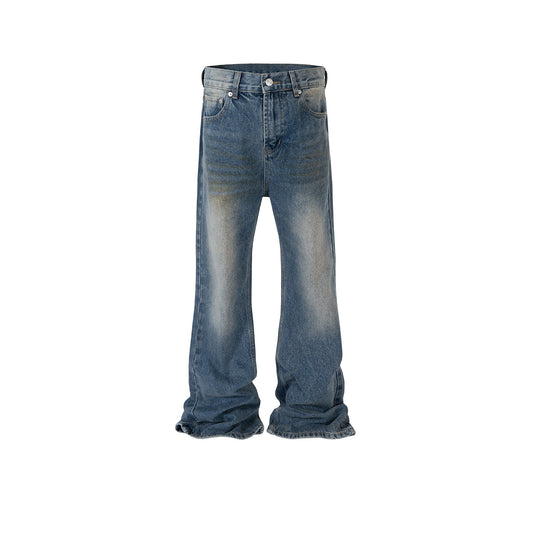 Parisian Style Loose Jeans Navy Blue PinkLimes Trending Streetwear
