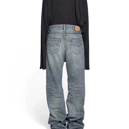 Parisian Style Loose Jeans PinkLimes Trending Streetwear