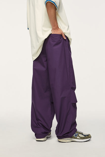 Two-Way Paratrooper Wide Leg Cargo Pants PinkLimes Trending Streetwear