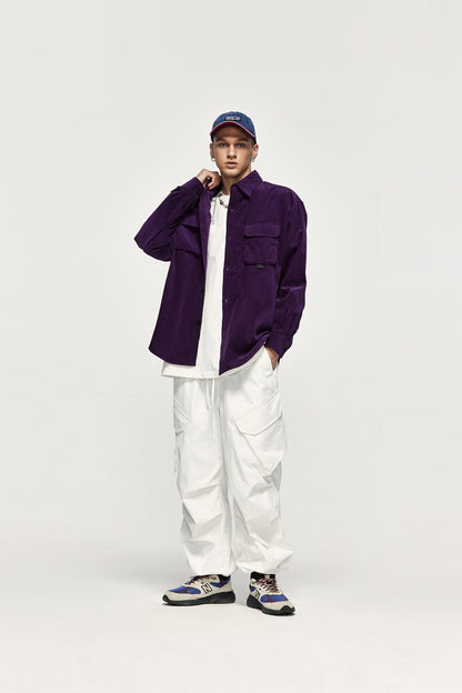 Functional Workwear Wide Leg Cargo Pants PinkLimes Trending Streetwear