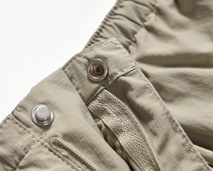 American Pleated Drawstring Cargo Pants PinkLimes Trending Streetwear