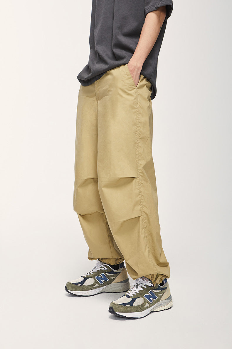 Two-Way Paratrooper Wide Leg Cargo Pants PinkLimes Trending Streetwear