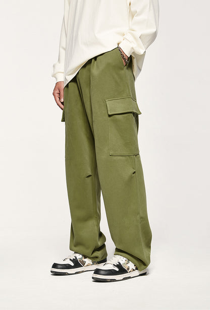 Dopamine Bristle Wide-Leg Cargo Pants PinkLimes Trending Streetwear