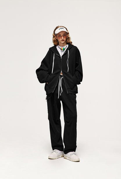 Dopamine Bristle Wide-Leg Cargo Pants PinkLimes Trending Streetwear