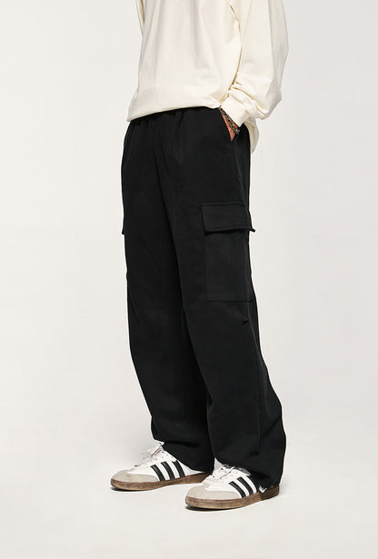 Dopamine Bristle Wide-Leg Cargo Pants PinkLimes Trending Streetwear