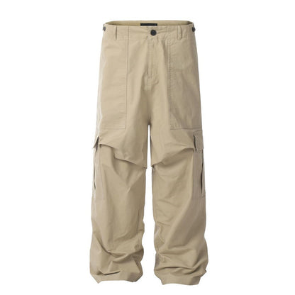Paratrooper Cargo Pants Khaki PinkLimes Trending Streetwear