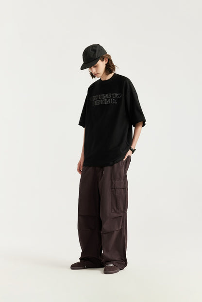 Washed Wide-Leg Cargo Overalls PinkLimes Trending Streetwear
