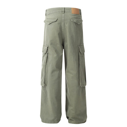 Green Loose Cargo Pants PinkLimes Trending Streetwear