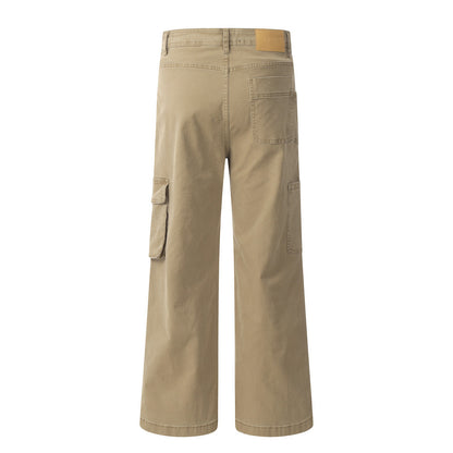 Loose Denim Cargo Pants PinkLimes Trending Streetwear