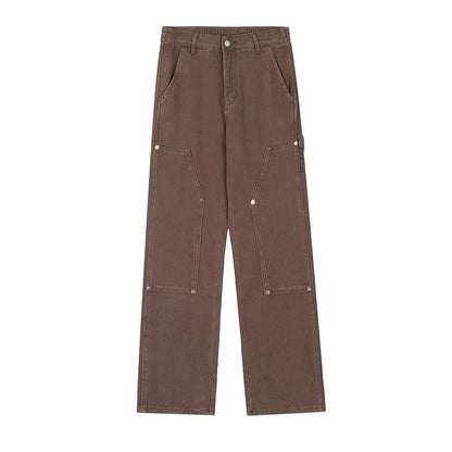 Logging Cargo Pants Brown PinkLimes Trending Streetwear