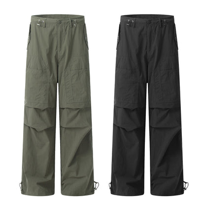 Drawstring Paratrooper Cargo Pants PinkLimes Trending Streetwear