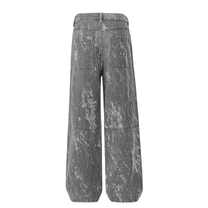 Tie-Dye Contrast Cargo Pants PinkLimes Trending Streetwear