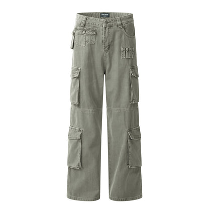 Utility Pocket Cargo Pants Army Green PinkLimes Trending Streetwear