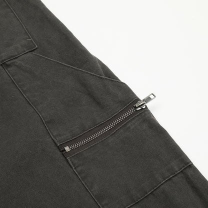 Spliced Washed Wide Leg Cargo Pants PinkLimes Trending Streetwear