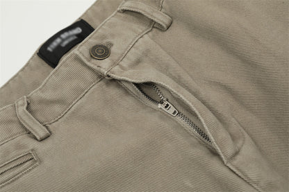 Retro Patch Pocket Workwear Pants PinkLimes Trending Streetwear