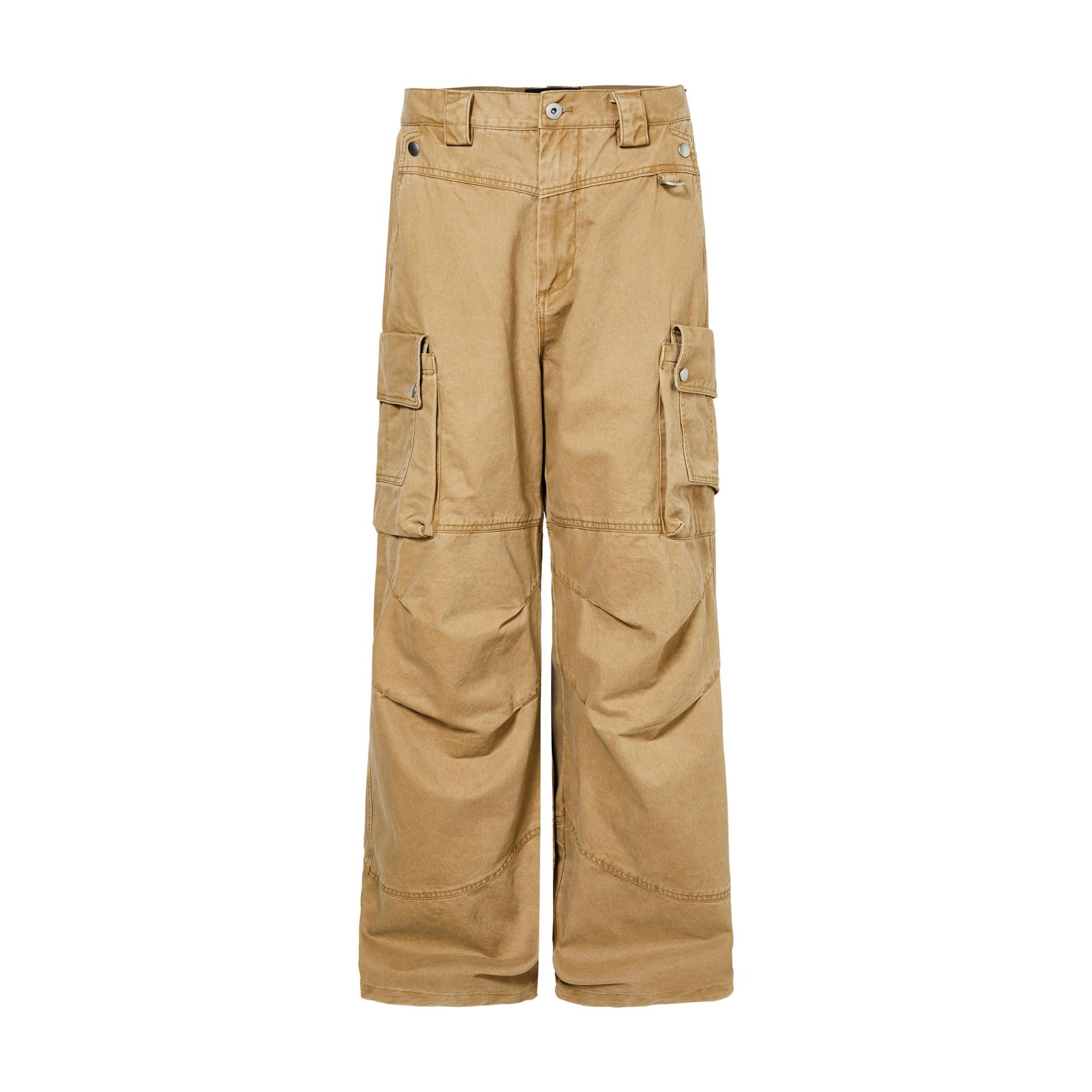 Washed Retro Crane Cargo Pants PinkLimes Trending Streetwear