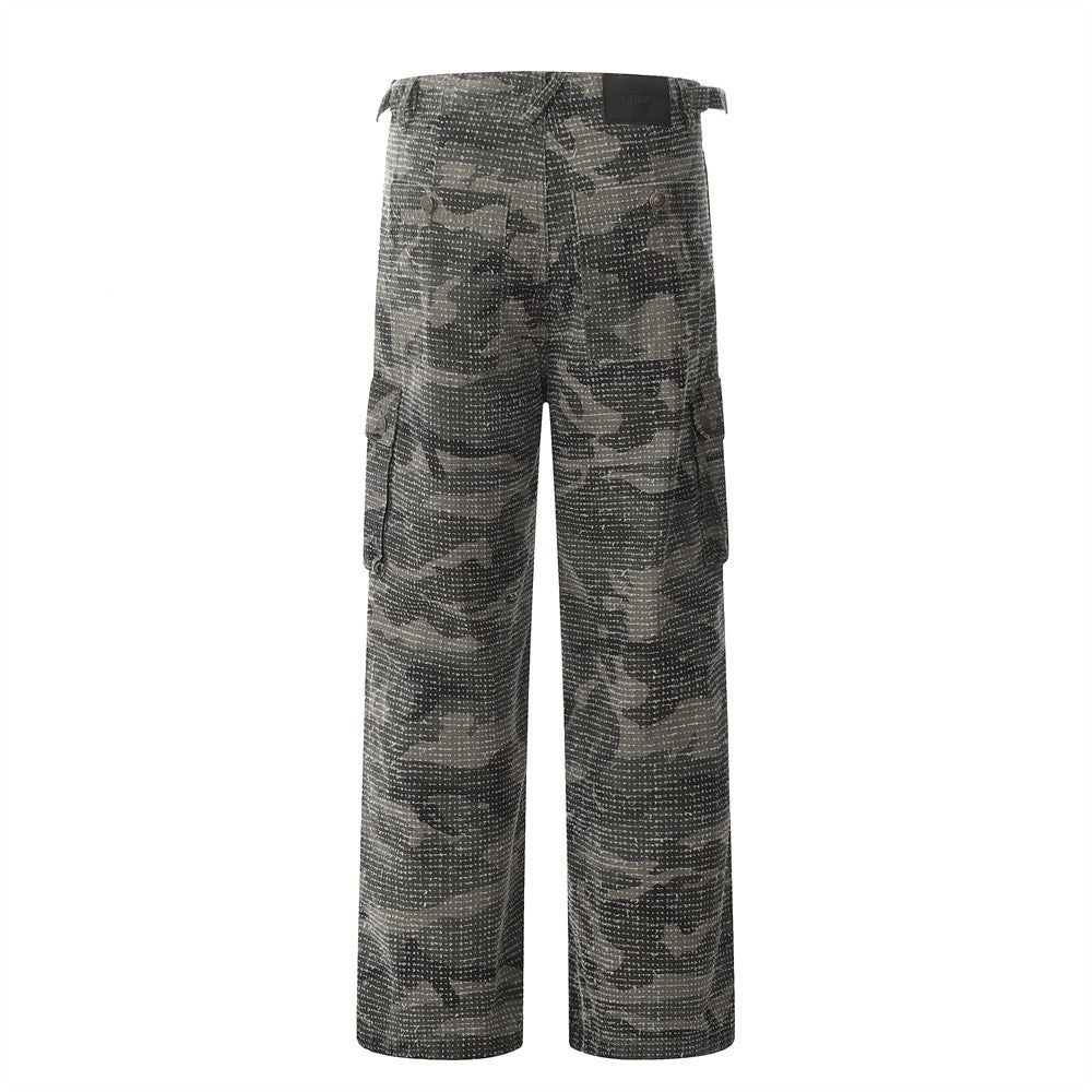 Scrub Tooling Camo Cargo Pants PinkLimes Trending Streetwear
