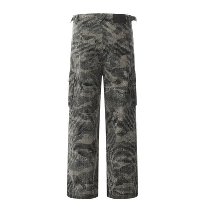 Scrub Tooling Camo Cargo Pants PinkLimes Trending Streetwear
